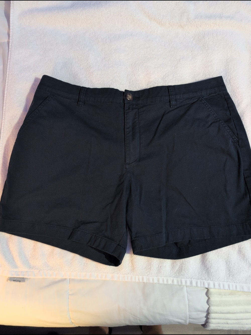 chubbies Men's Navy Flat-Front Shorts